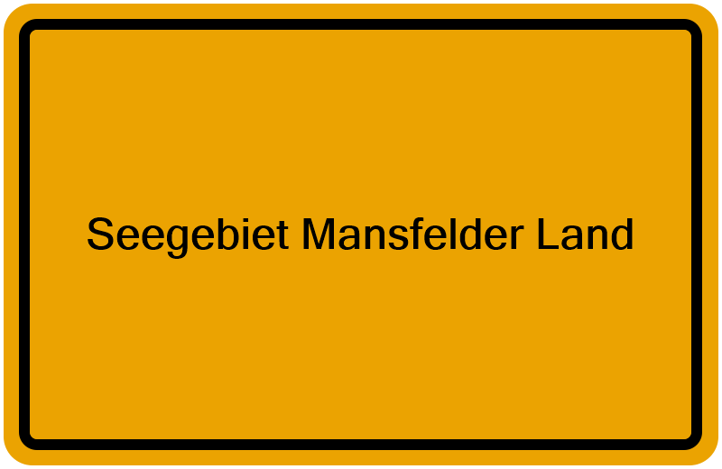 Handelsregisterauszug Seegebiet Mansfelder Land
